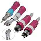 Стоматологический низкоскоростной наконечник, прямоугольный Воздушный Двигатель, набор воздушных турбин с 24 отверстиями, Боде, розовый