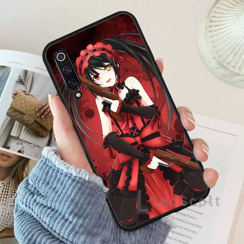 

DATE A LIVE Tokisaki Kurumi Phone Case For Xiaomi Redmi 7 9t 9se k20 mi8 max3 lite 9 note 8 9s 10 pro