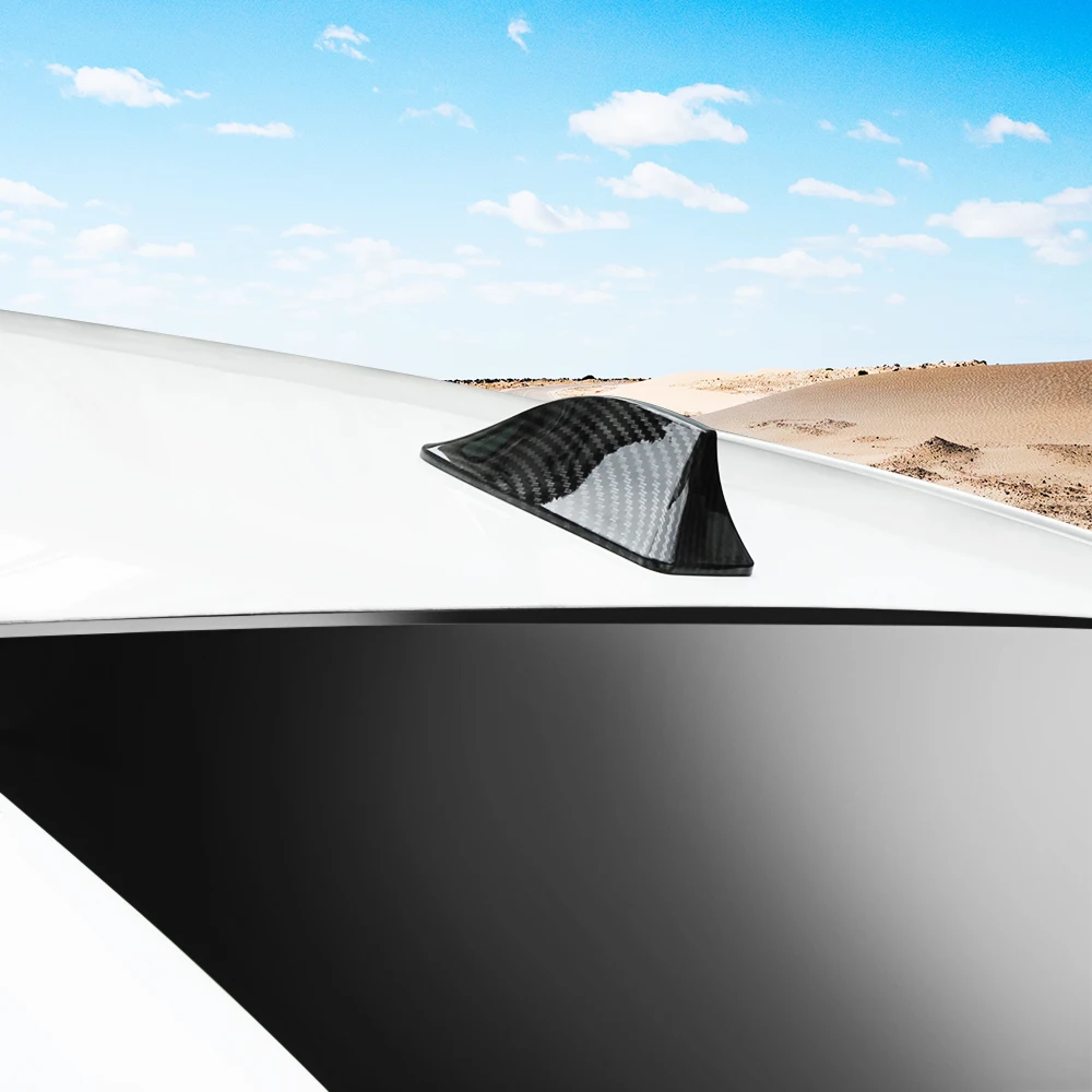 Автомобильная антенна из углеродного волокна в виде плавника акулы для Skoda Fabia 2