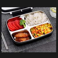 microwave lunch box wheat straw dinnerware food storage container children kids school office portable bento box lunch bag 30
