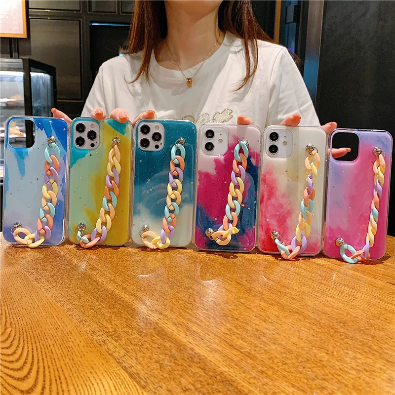 Цветные гладкие блестящие чехлы со звездами для iphone 11 чехол 12 pro max 6 7 Plus 8 plus XR xs X