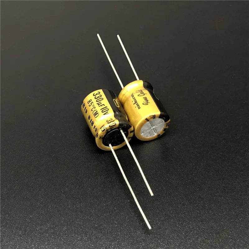 5 шт./50 шт. 330 мкФ 10V NICHICON серия FG (золото) 10x12 мм 10V330uF высокое Класс Hi Fi аудио