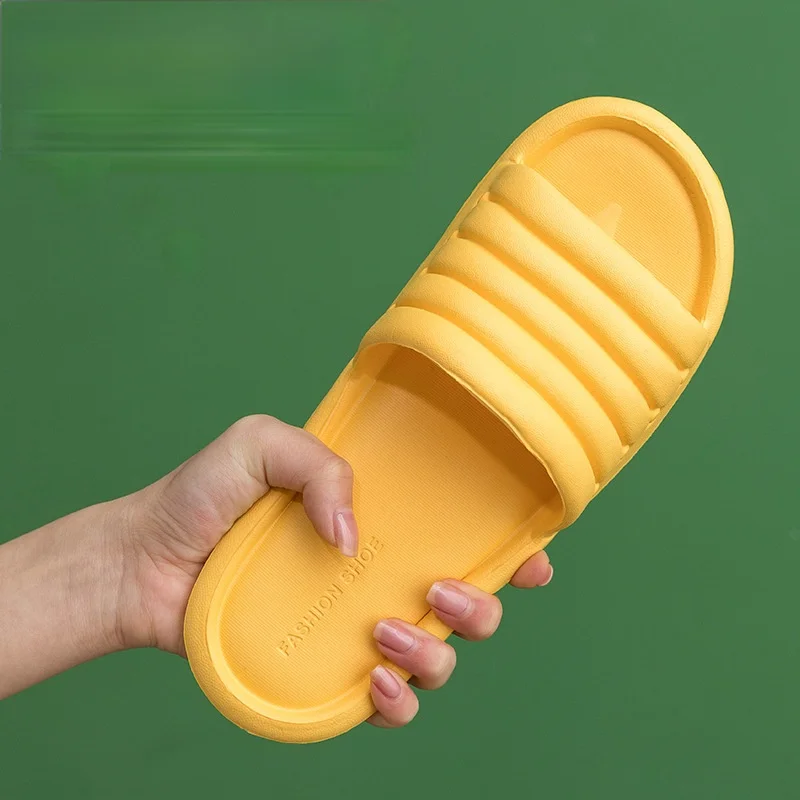 

Women's sandals slippers silent Fashion soft-soled indoor non-slip EVA bathroom bath slides slippers for men sky blue shoes
