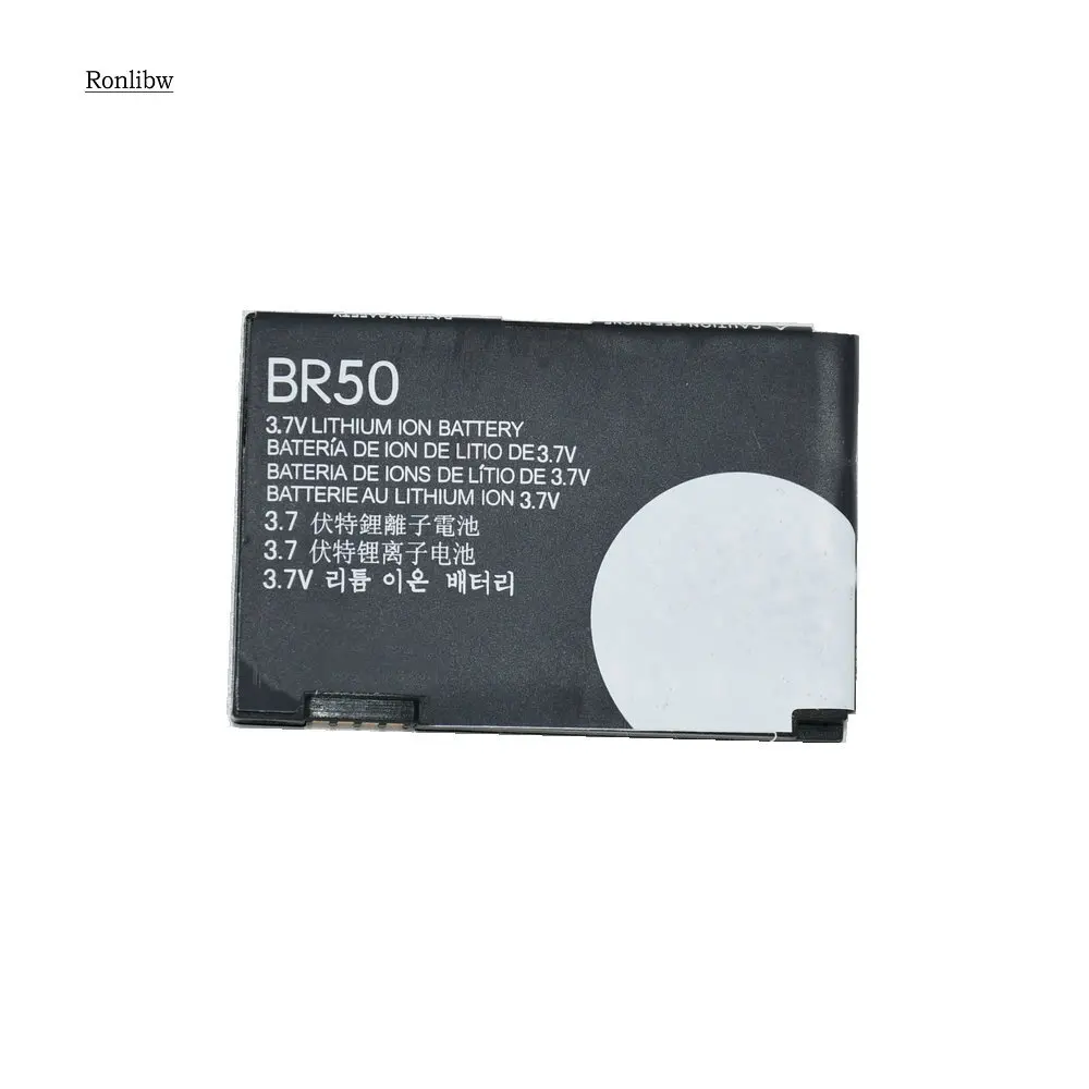 Запасной аккумулятор Ronlibw BR50 для Moto Razr V3 V3c V3E V3i V3m V3r V3t V3Z Pebl U6 Prolife 300 500 мобильный