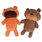 Новый плюшевый моларс для укуса Vent вокальная игрушка для собаки мультяшный медведь вокальный игрушка из отборных материалов устойчивый к истиранию и укусам