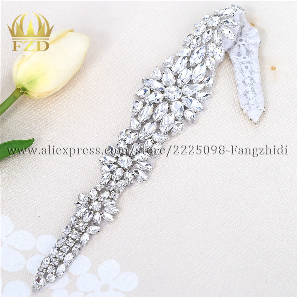 1 шт. декоративный пояс для свадебного платья или повязки на голову|Стразы| |