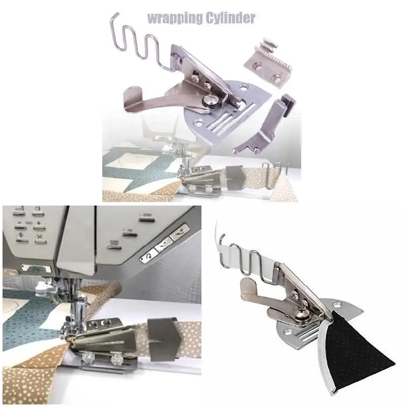 

Home Sewing Tools Kit Double Fold Angle Binder Quilt Binder Attachment Binding Set Sewing Master Tools Kit