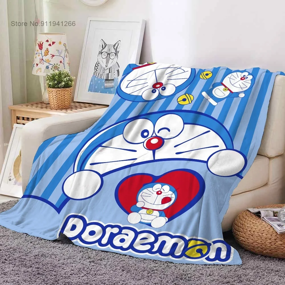 

Одеяло Аниме Doraemon, покрывало для дивана, мультяшное японское одеяло манга s для детей, мягкая простыня, покрывало, постельное белье, Декор