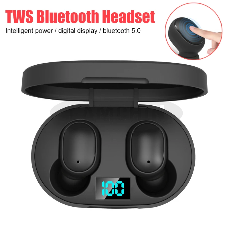 Наушники вкладыши E6S Mini IPX5 Спортивные Bluetooth наушники с микрофоном HIFI Стерео