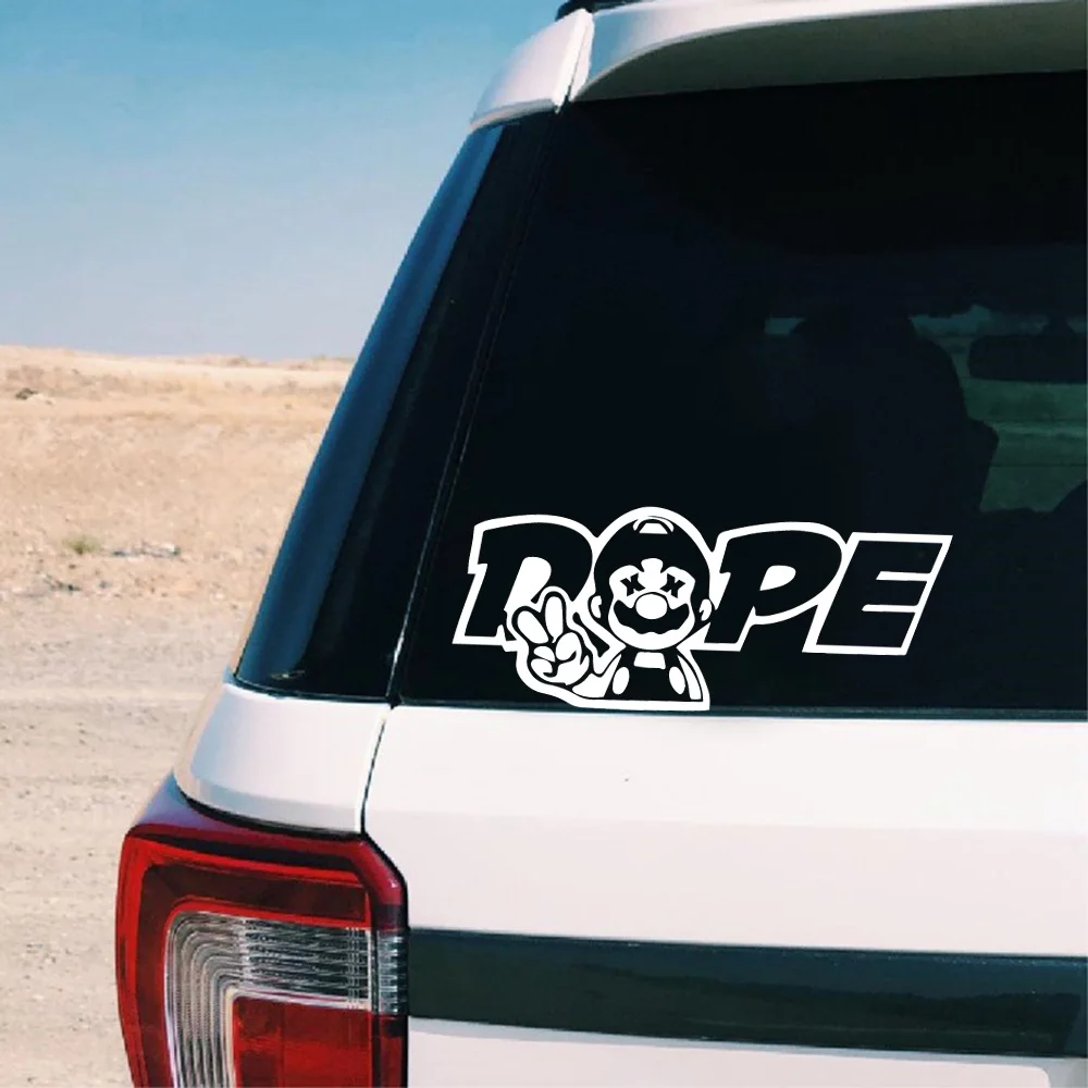 Дропшиппинг супер Мэри автомобильные наклейки кузов машины окно авто украшение