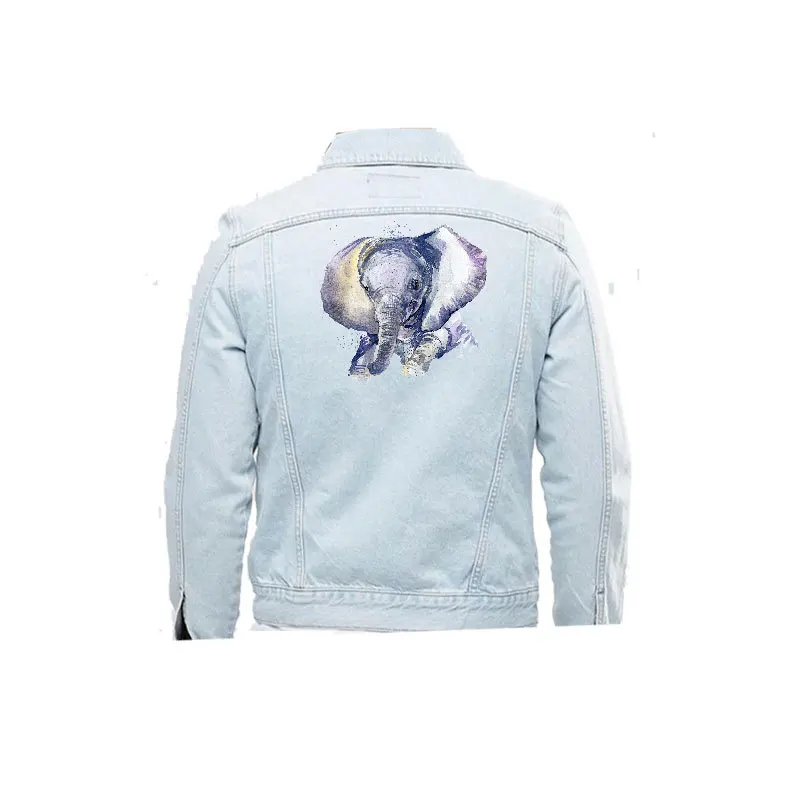 Милые патчи маленькие животные одежда крутые картины Diy девушка DIY Футболка