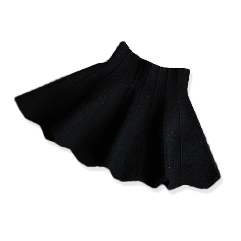 2019 новый осенний костюм для девочек Рубашка с длинными рукавами и юбка из 2