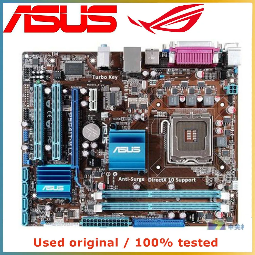 Для процессора Intel G41 LGA 775 для ASUS P5G41T-M LX материнская плата компьютерная розетка