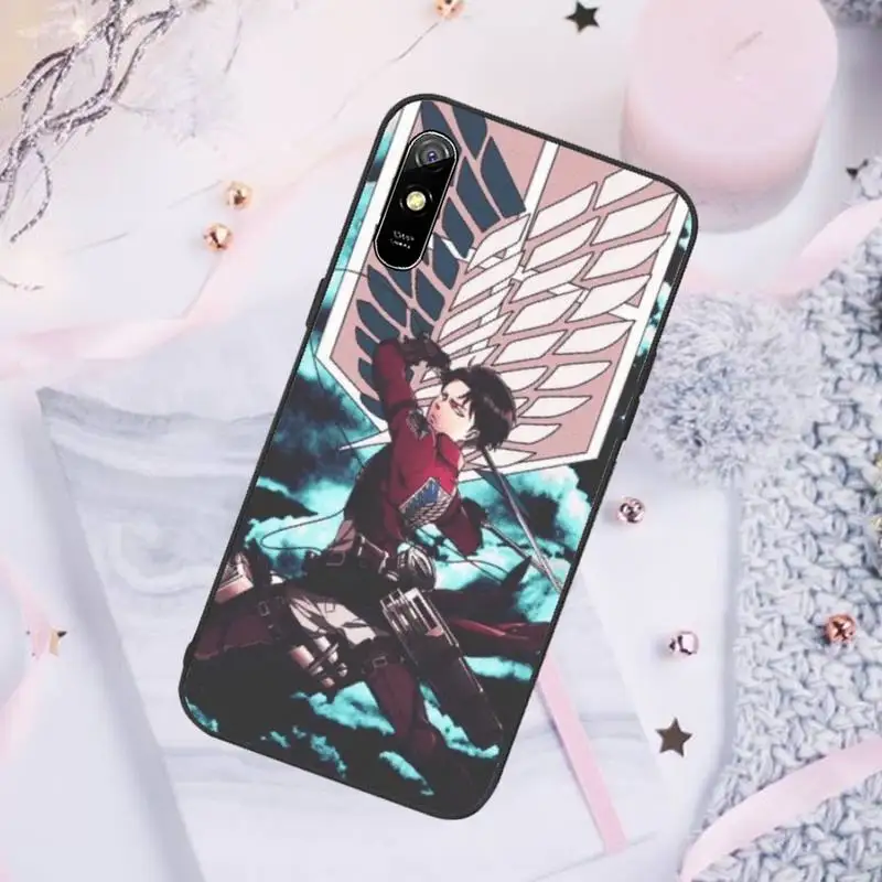

Attack on Titan Phone Case For Xiaomi Redmi note 7 8 9 pro 8T 9A 9S Mi Note 10 Lite pro