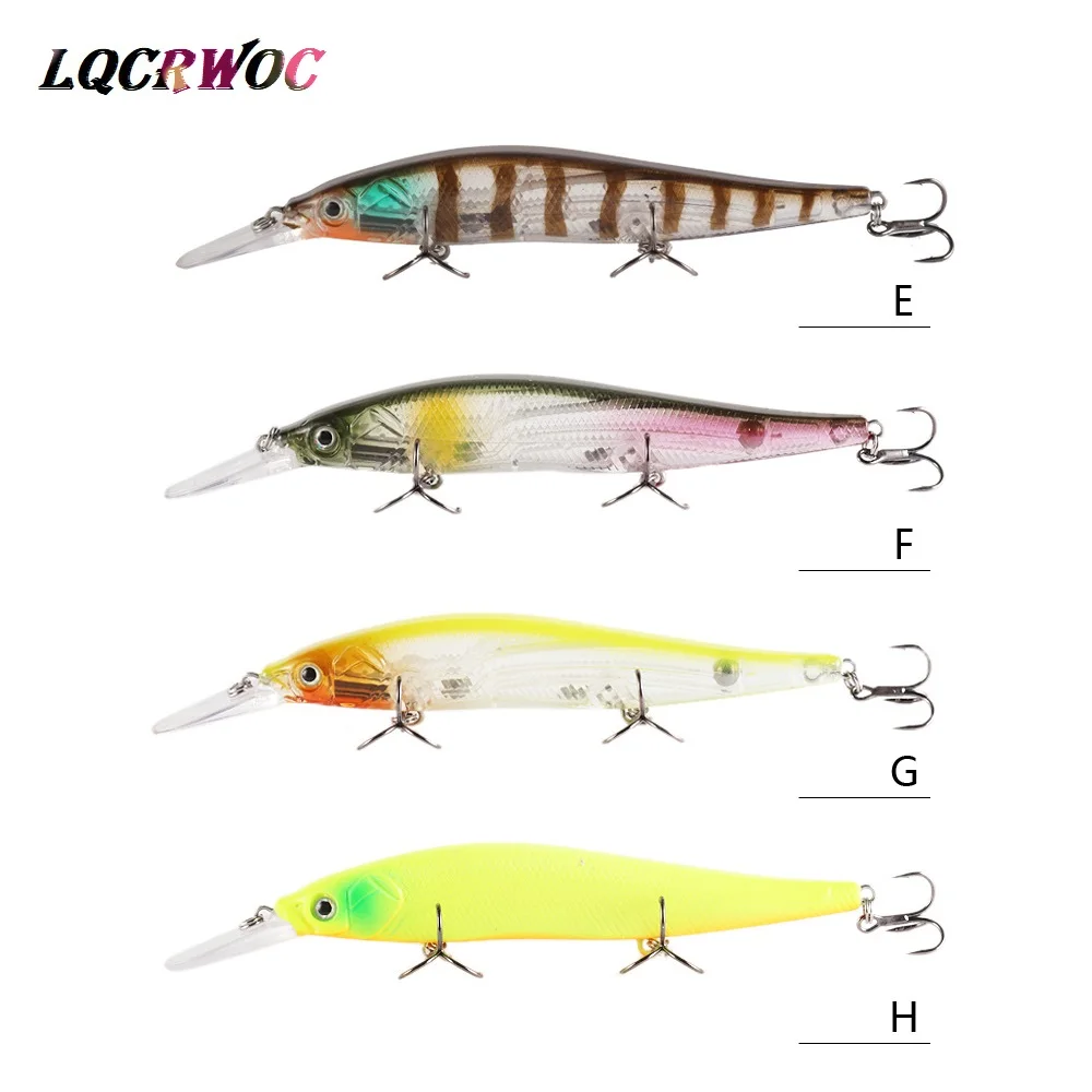 Новый Minnow на высоком каблуке 11 см 14g рыболовная приманка whopper plopper качели глубокое