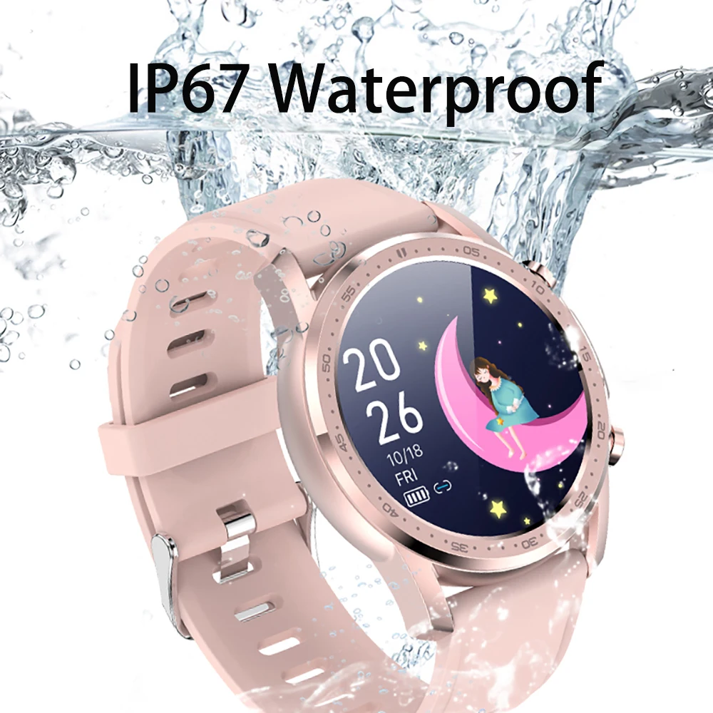 

SENBONO Smart Watch Women Thermometer Fitness Tracker Clock Men Sports Heart Rate for IOS Android IP67 Waterproof Smartwatch