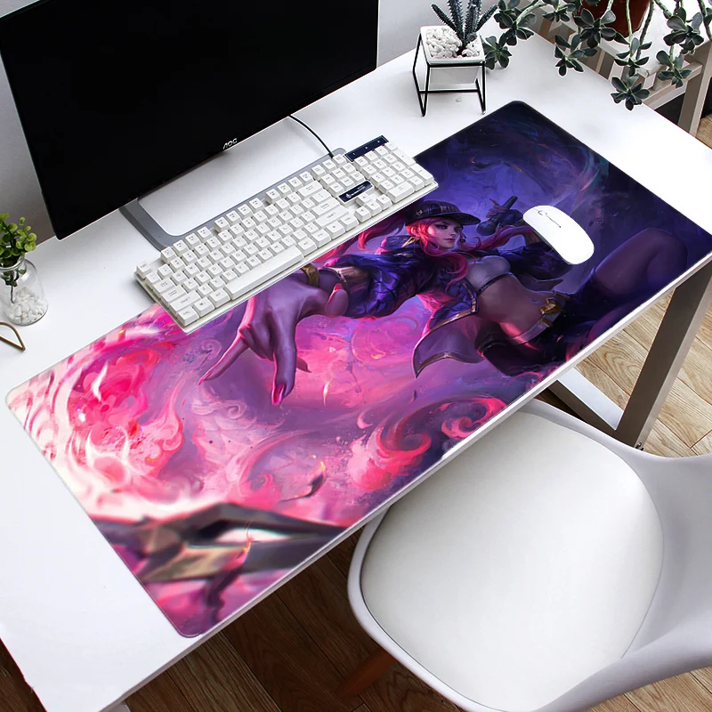 

Creative Desk Pad Large Mouse Pad Gamer Waterproof Desk Mat Computer Keyboard LOL mousepad
