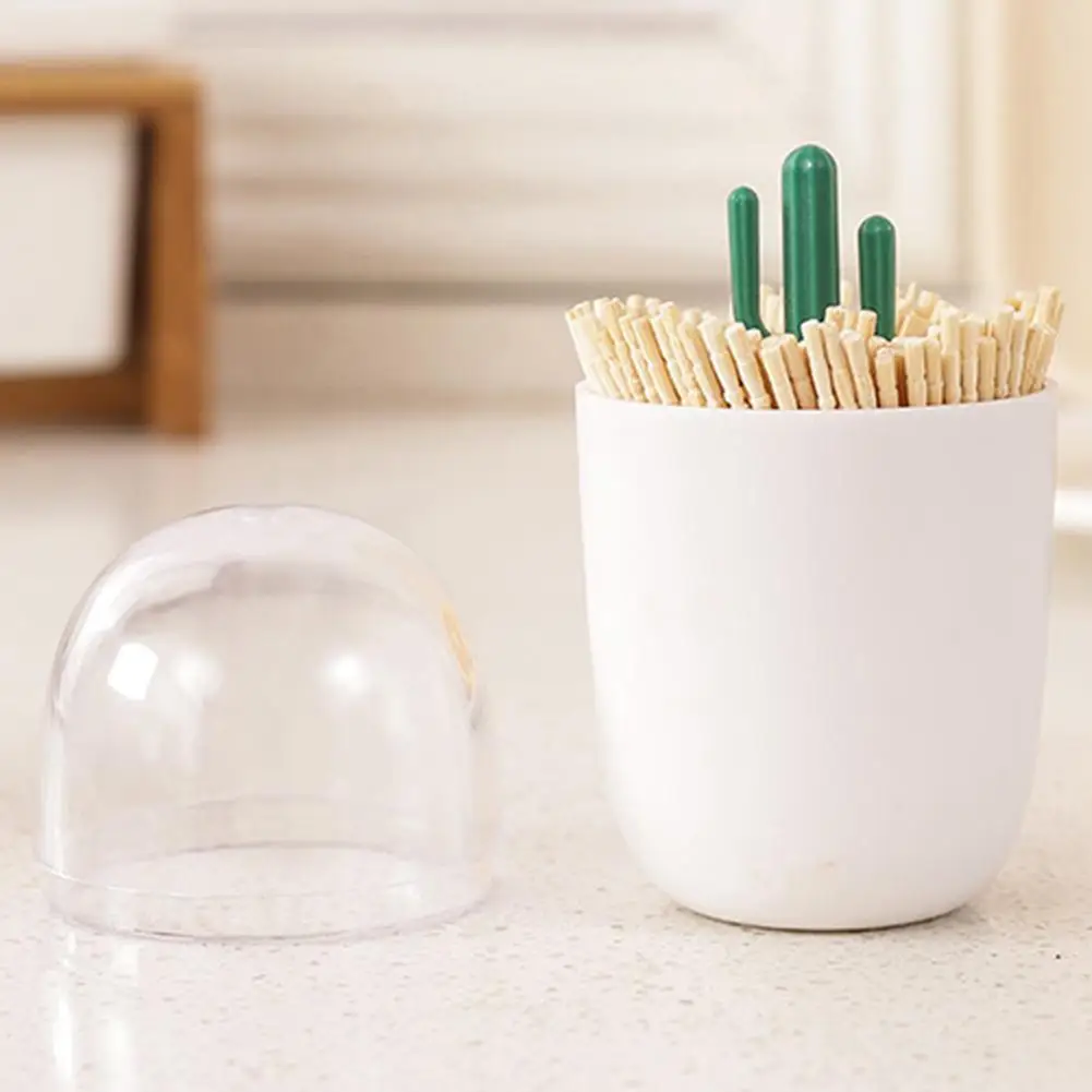 Кактус Форма прочная Подставка Для Зубочисток ватным тампоном коробка бутона