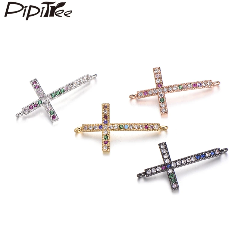 Подвеска Крест для браслета Pipitree AAA|Шармы| |