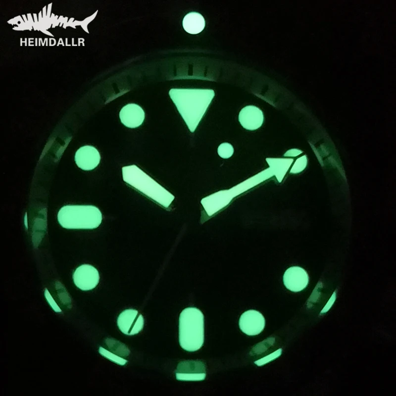 Скидка Часы мужские механические SKX007, водостойкие, с сапфировым керамическим циферблатом, 200 м