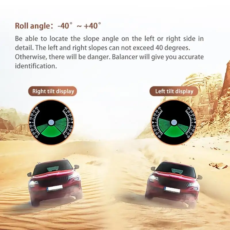VODOOL gps GO-2 Многофункциональный al умный автомобильный измеритель наклона компас инклинометра Спидометр Функция измерения высоты