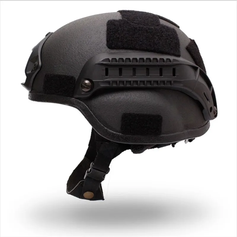 

Tactical NIJ IIIA Level MICH Bulletproof Helmet Ballistic ACH Armor Aramid Core Full Set Helmet Inner Suspension System Fast