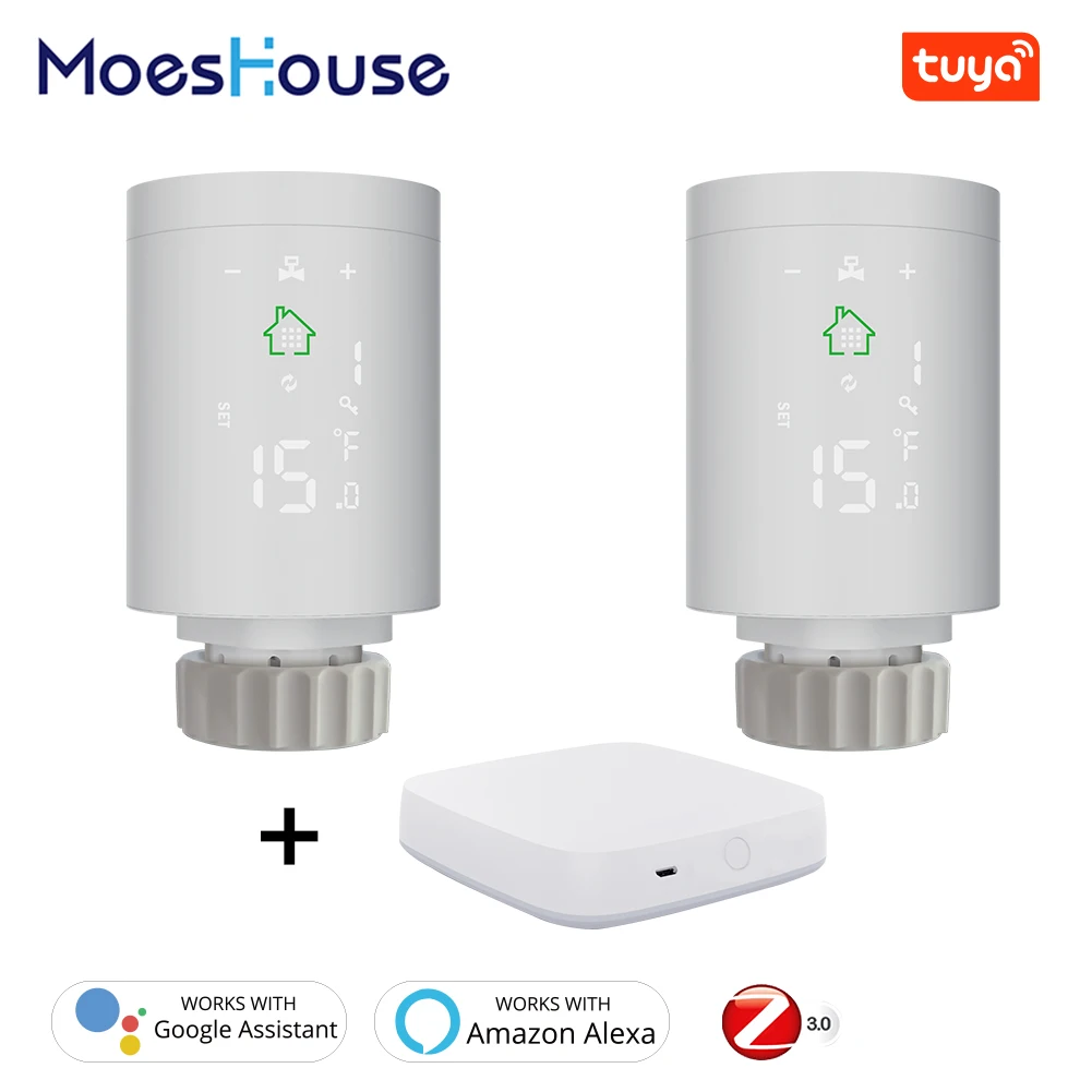 TRV ZigBee3.0 умный радиатор привод программируемый термостатический клапан