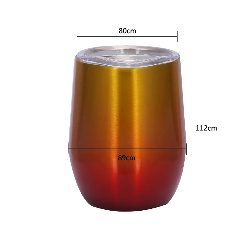 Swig Wine Cups Cup Insulated Thermos Coffee Mug Vacuum Travel Tumber 12oz Egg Shaped cup Beer | Дом и сад