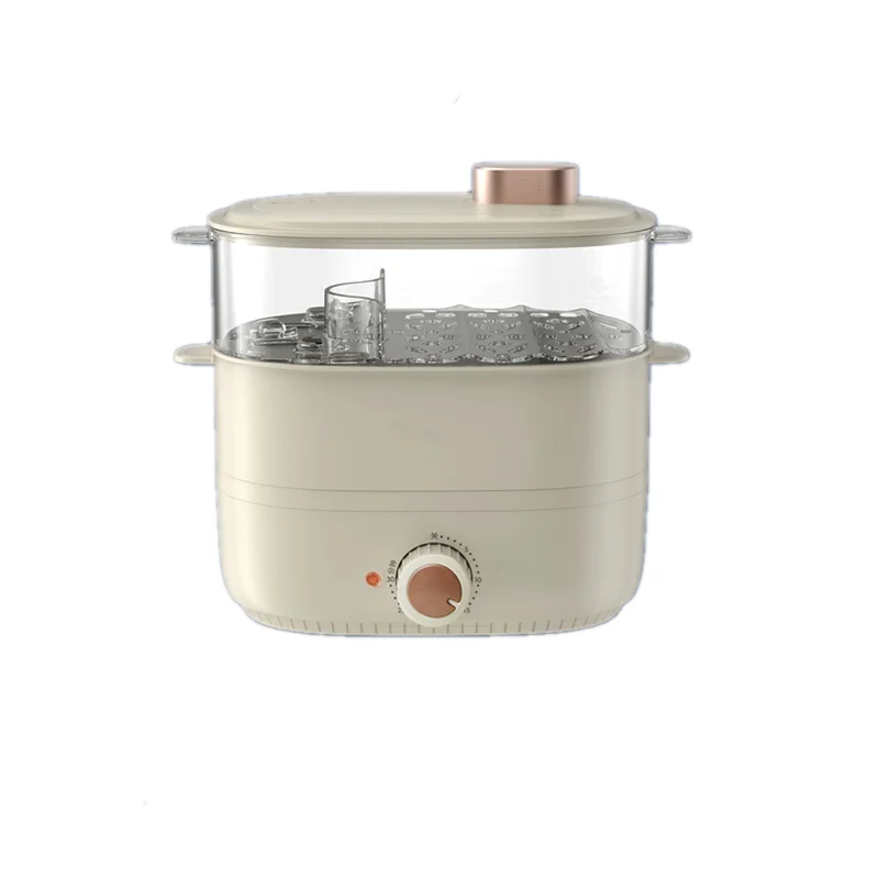 

Egg Steamer Breakfast Machine Household Small Automatic Power-off Double-layer Timer Mini Multi-function