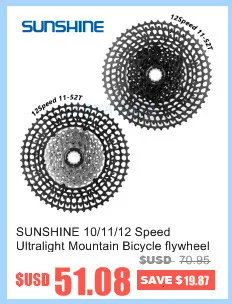 SUNSHINE 11-36T 10 скоростей MTB горный велосипед кассета маховик звездочки совместимы с SHIMANO m590 m610 m675 m780 X7