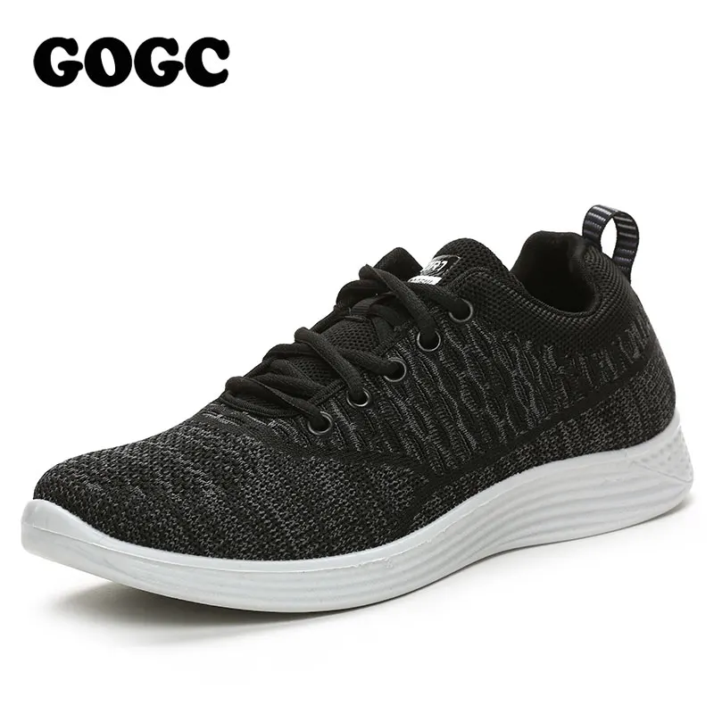 G337-1 GOGC; брендовая мужская обувь; Повседневная Вулканизированная обувь; черная обувь; Мужская обувь; кроссовки для бега; мужские парусиновые Лоферы без застежки; G337 - Цвет: G337-1