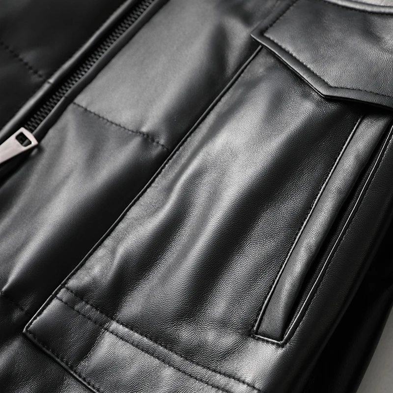 

Women Winter 2020 Jacket High quality Thicker Large size Long True Leather coat Hooded True Fox fur Warm Genuine leather coat