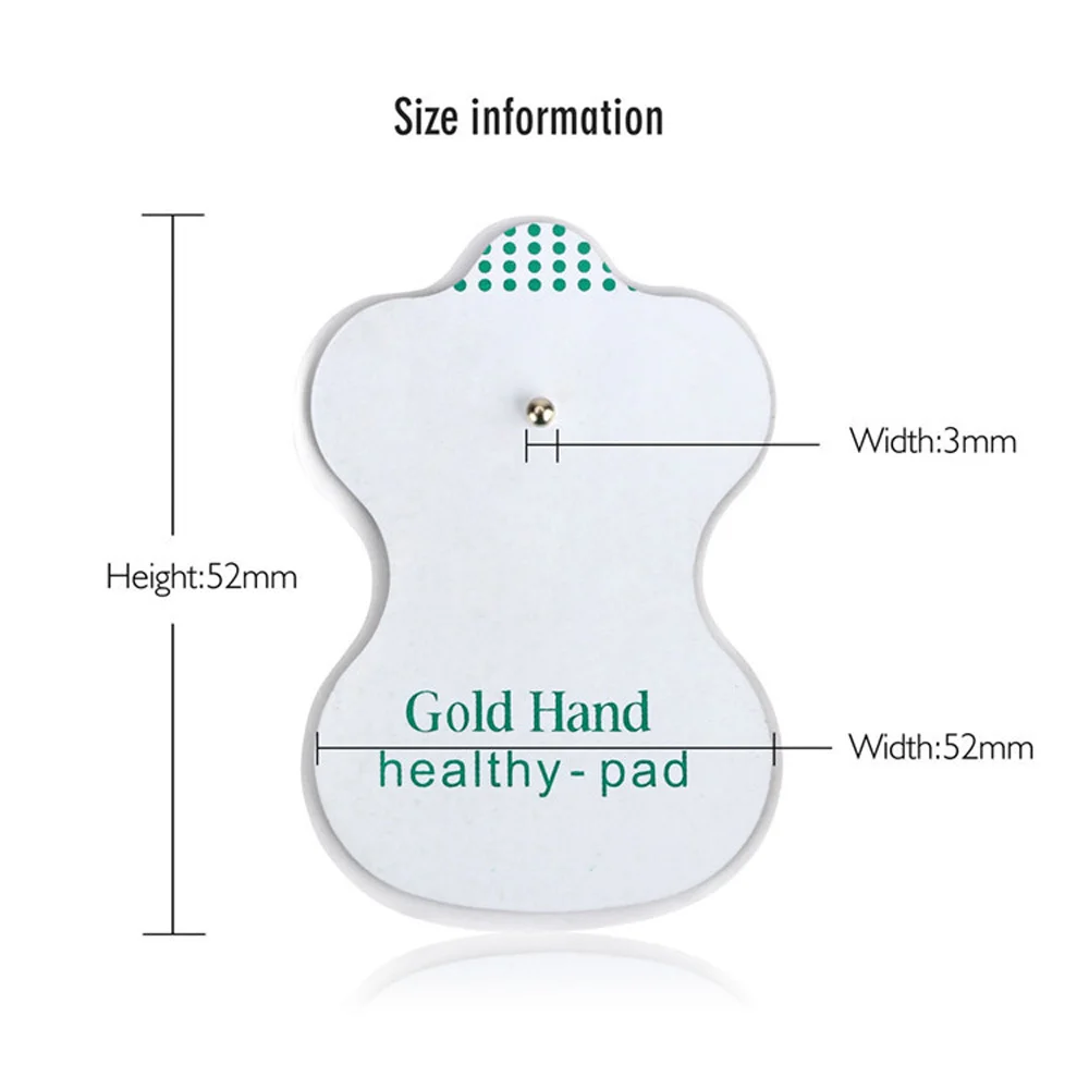 Десятки электродных подушечек проводящий гелевый коврик для тела акупунктурная