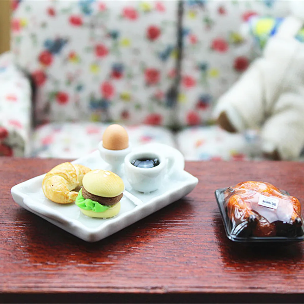 Модель моделирование еды мебель миниатюрная фигурка ролевые кухонные игрушки