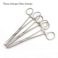 stainless steel extraction pliers alice pliers gynecological cervical tooth clamping pliers horizontal rat tooth pliers