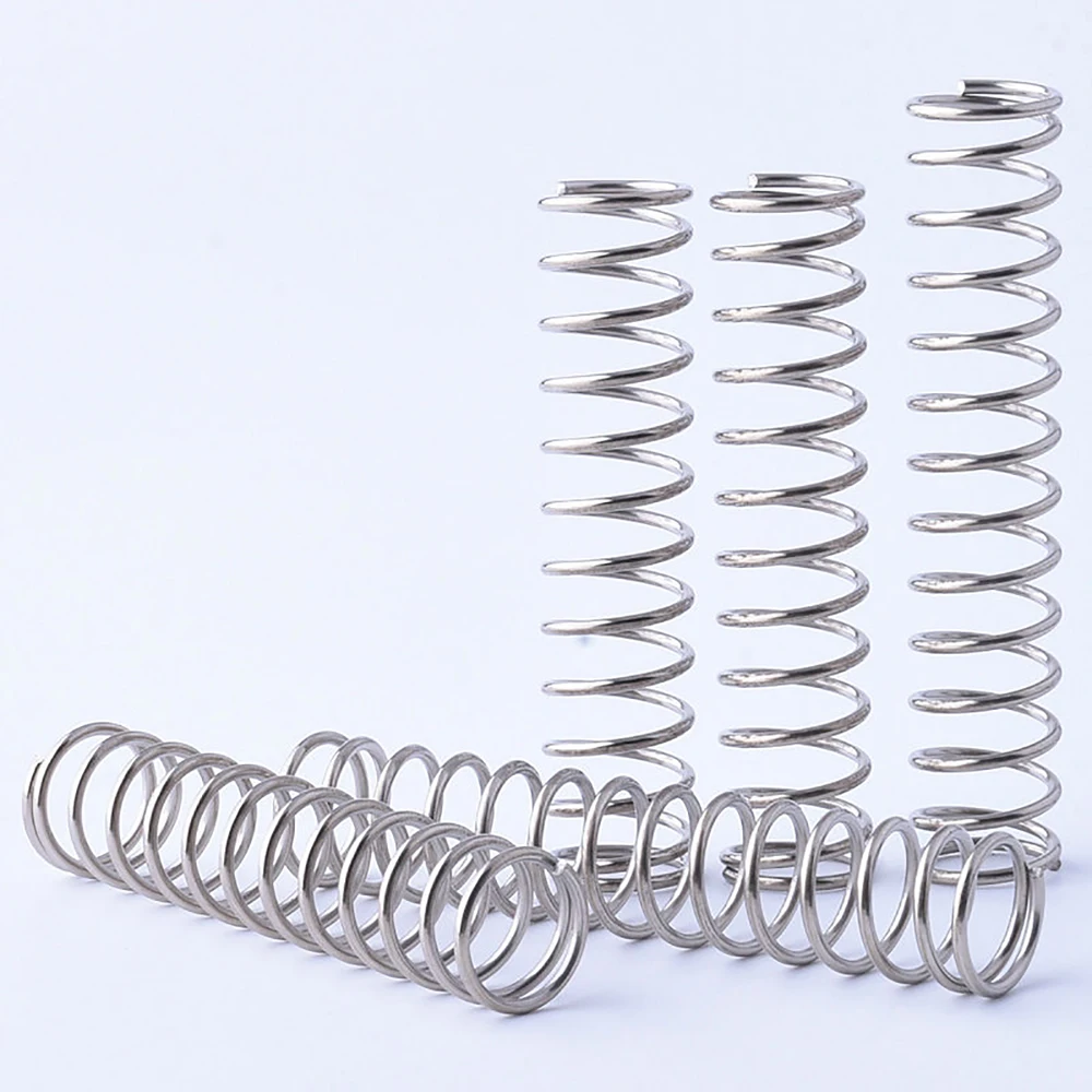 

1pcs Compression Spring Wire Diameter 1.4mm Pressure Spring Length 120/150/180/200mm 304 Stainless Steel OD 10/12/13/14/15mm