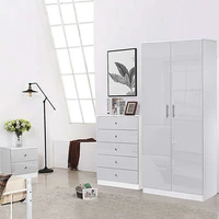 living room furniture wardrobe nightstand modern bed side table living room cabinet storage organizer high gloss muebles 3 types