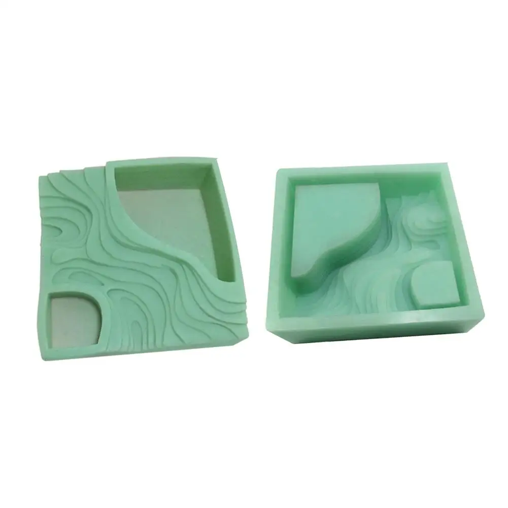 Сочные растения цветочный горшок DIY силиконовая форма гипсоцемент мясистый