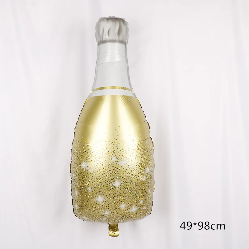 SP002B13 Праздничные новогодние фольгированные шары 18 дюймов черная бутылка гелиевые шары вечерние Рождественские украшения шары - Цвет: SP002B13