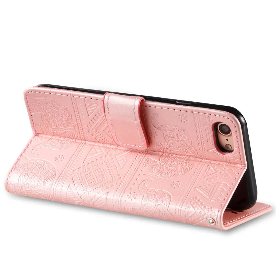 Чехол Coque Elephant для Apple iphone 11 Pro Max X XR XS MAX 7 8 6 6S Plus 5 5S SE кошелек чехол для телефона слот для карты Capa DP02Z