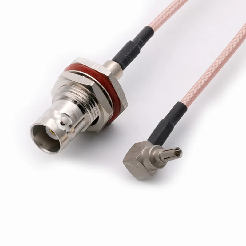 

10PCS 15cm 6" for CCTV Camera Antenna Intercon CRC9 Male to BNC Female Connector RF-Adaptor with Pigtail Cable RG316