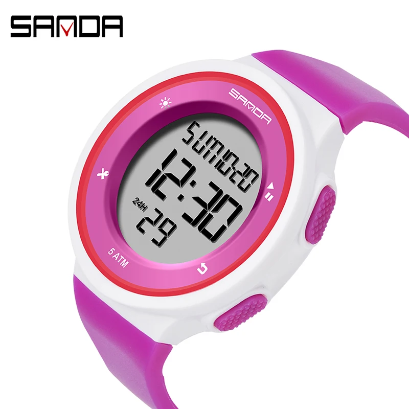 2019 New Sanda Outdoor Sport Watch Men Multifunction Chronograph 5bar Waterproof Alarm Clock Digital Wristwatches Reloj Hombre | Наручные