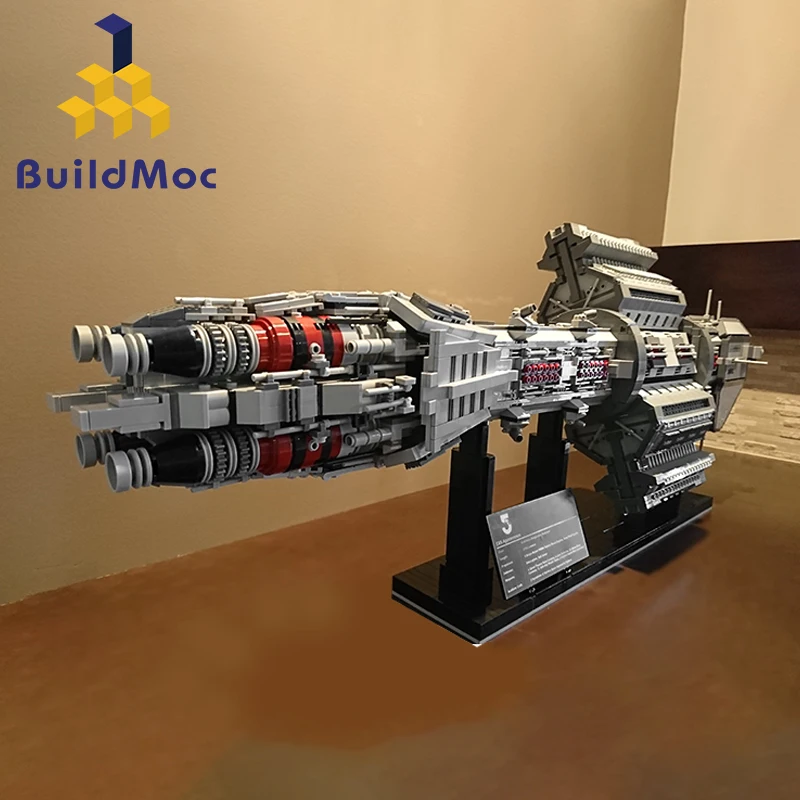 BuildMOC Star Toys Wars The MOC 12902 EAS Agamemnon модель совместима со строительными блоками кирпичи