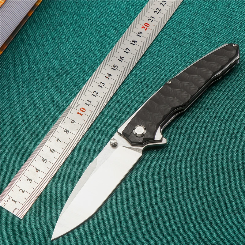 Стальной тяжелый складной нож DC53 Ручка G10 походный охотничий для выживания на
