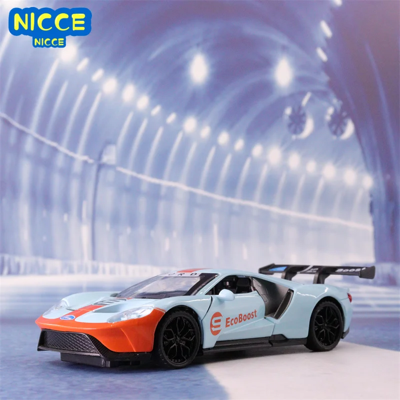 

Nicce 1:32 Ford GT Sports Car Alloy Model Simulation Children's Toys Pull Back Best Selling Metal Model A181