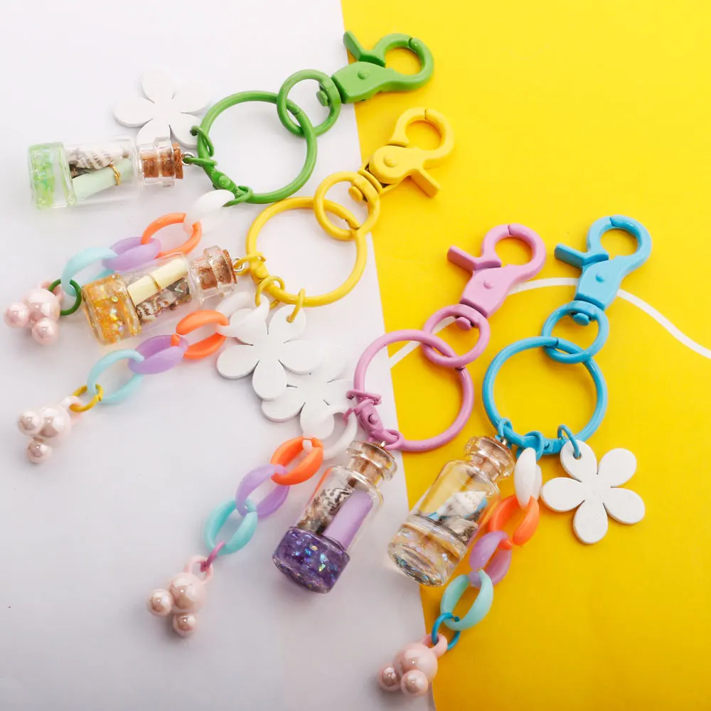 Симпатичный полимерный акриловый Кубок для напитков фруктовый сок брелок ключей