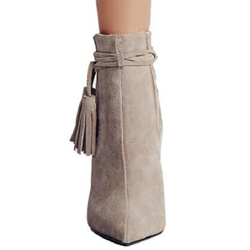 Оригинальные элегантные женские ботильоны стильные ботинки на тонком высоком