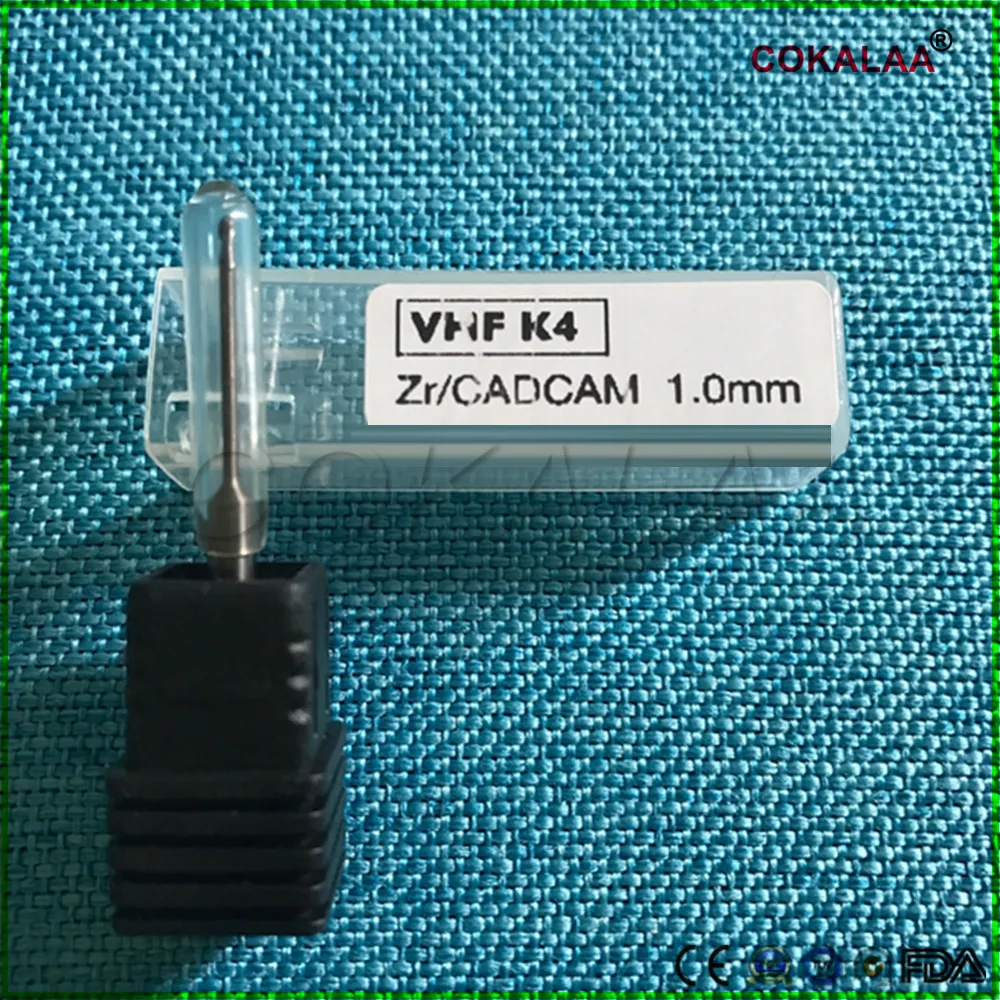 Высококачественный 1 шт. стоматологический диск из циркония VHF фрезерные боры 0 6/1