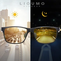 lioumo square sunglasses for men photochromic glasses women polarized sunglasses driving goggles unisex lentes de sol hombre