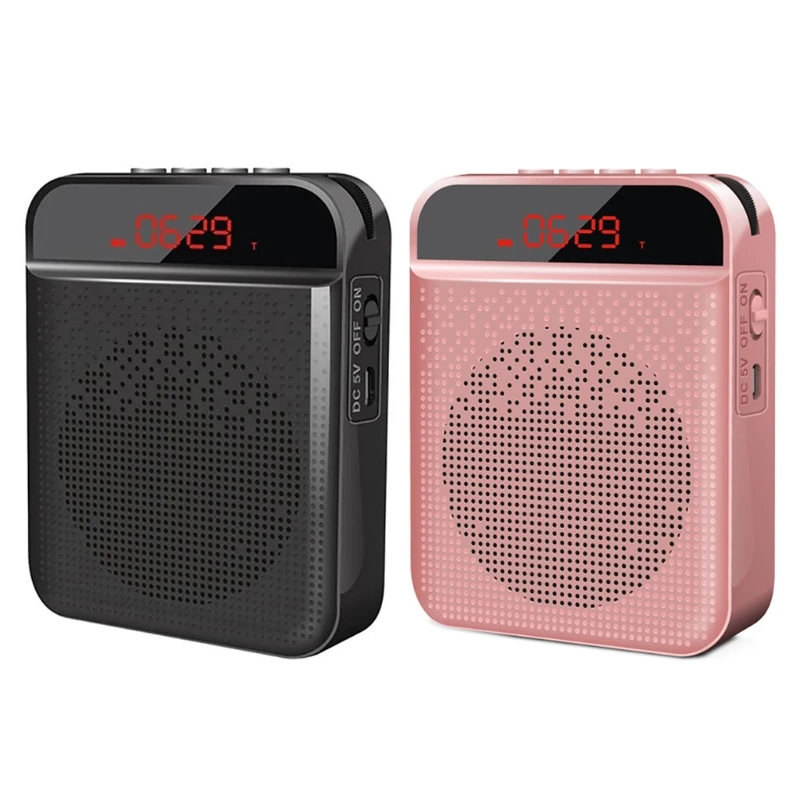 Мини-усилитель голоса B2RC портативный Перезаряжаемый Bluetooth-динамик с микрофоном 5